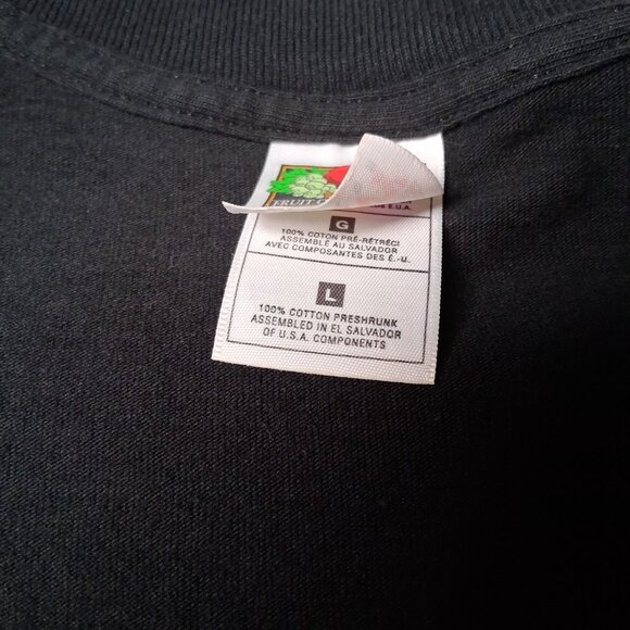 Kennywood Amusement Park Phantoms Revenge Shirt Large Black Rollercoaster - Picture 10 of 10